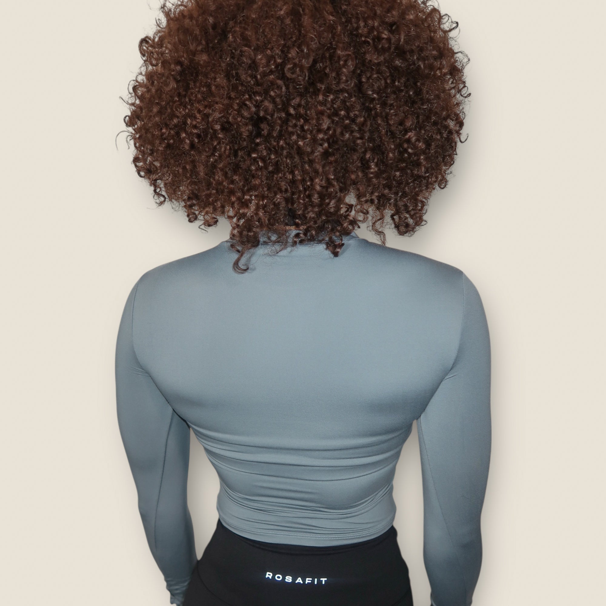 Form Blue Long Sleeve Top