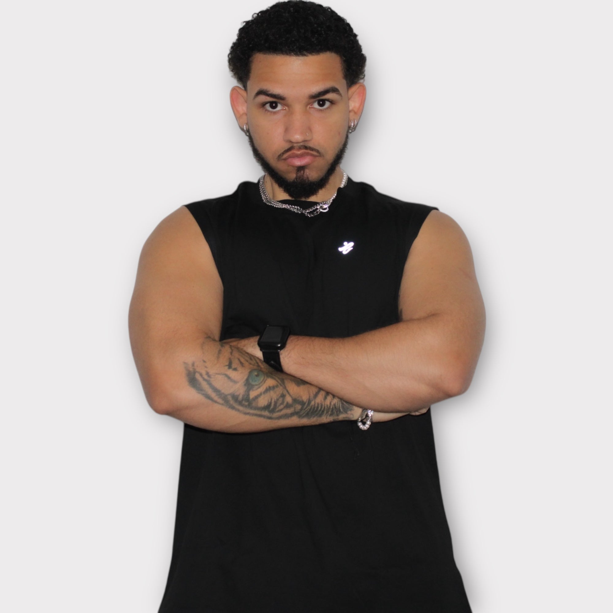Alpha Muscle Black Tee