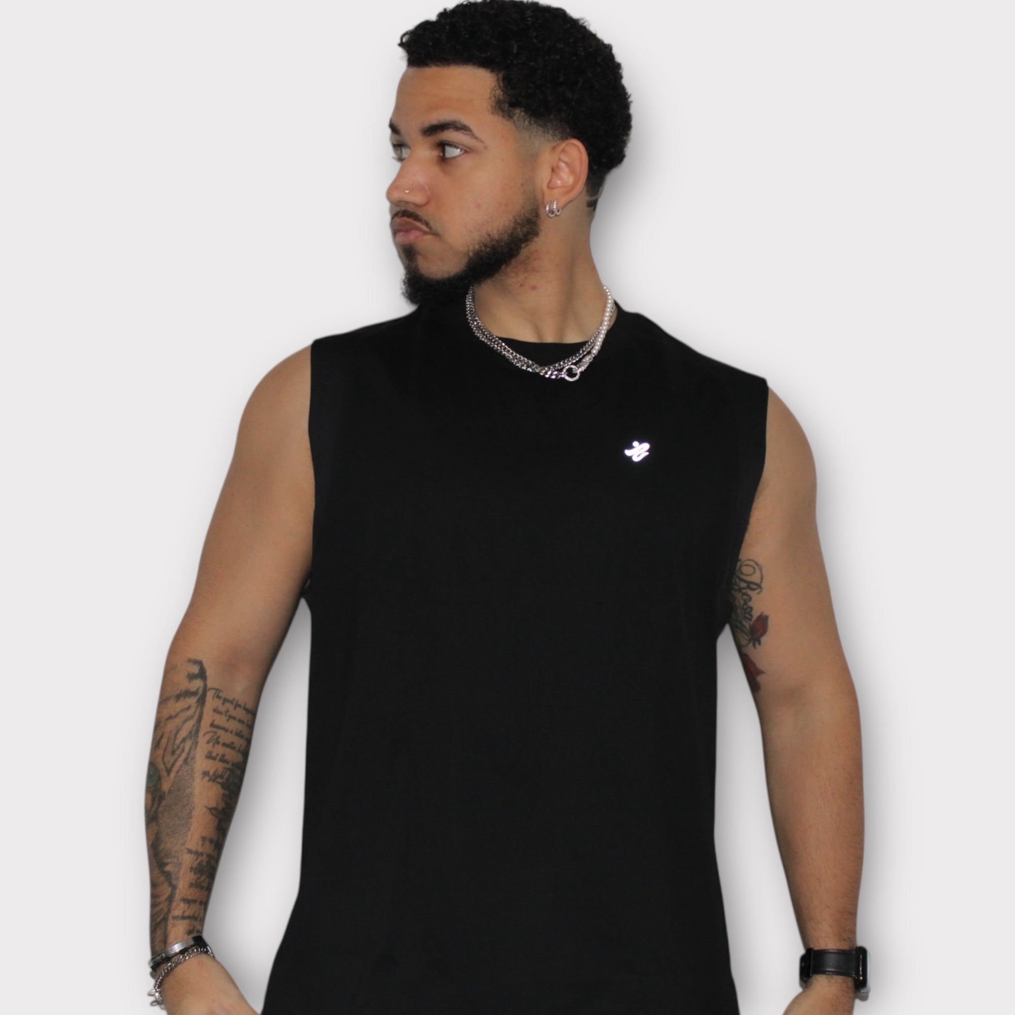 Alpha Muscle Black Tee