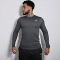 Steel Gray Muscle Long Sleeve