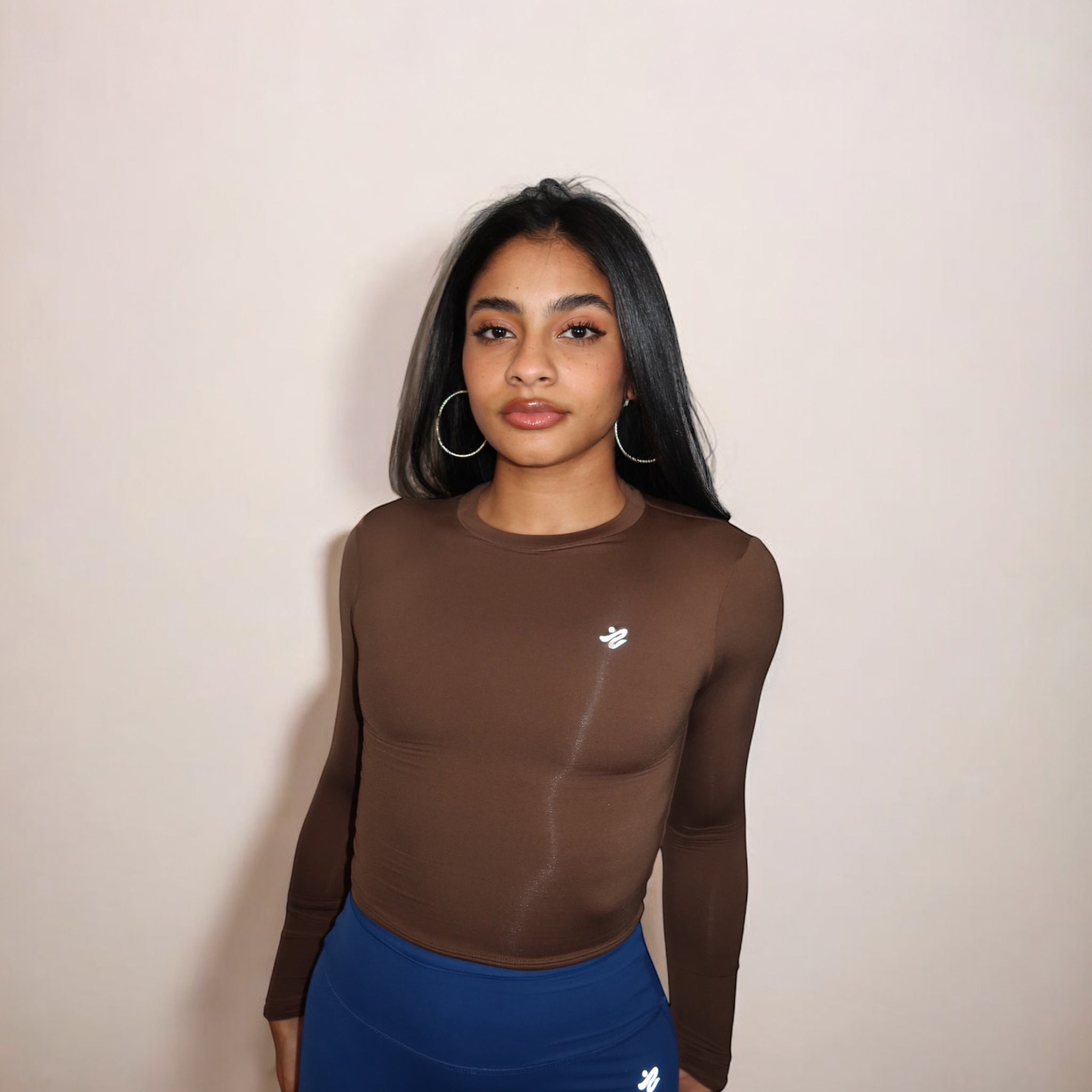 Form Mocha Long Sleeve Top