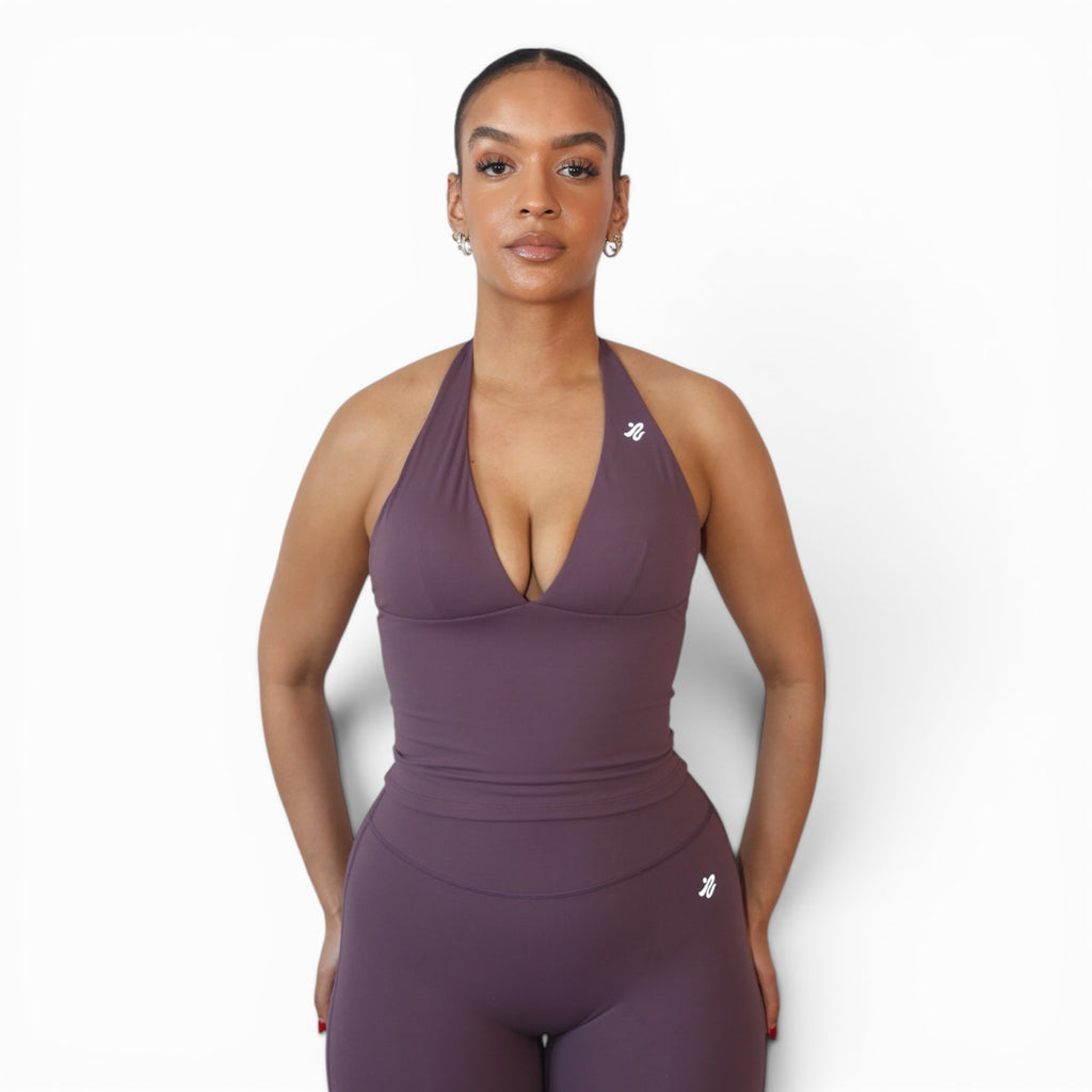 Velvet Plum V-Top