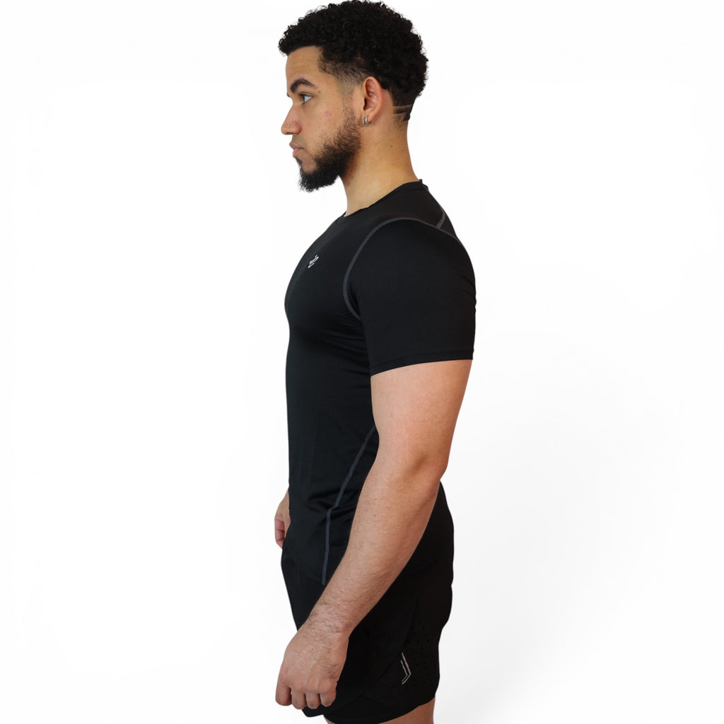 Black Muscle Short Sleeve