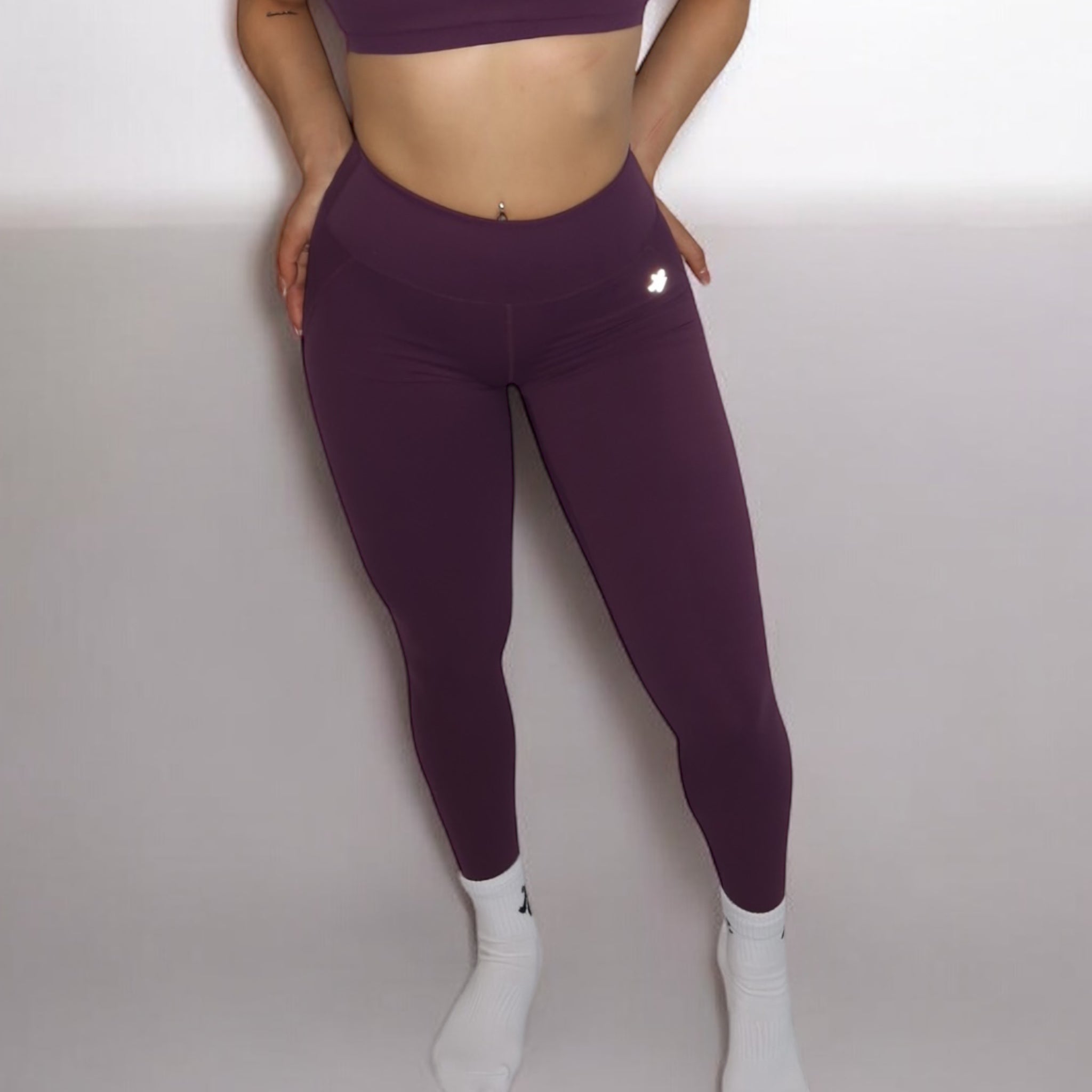 Essence Purple Leggings