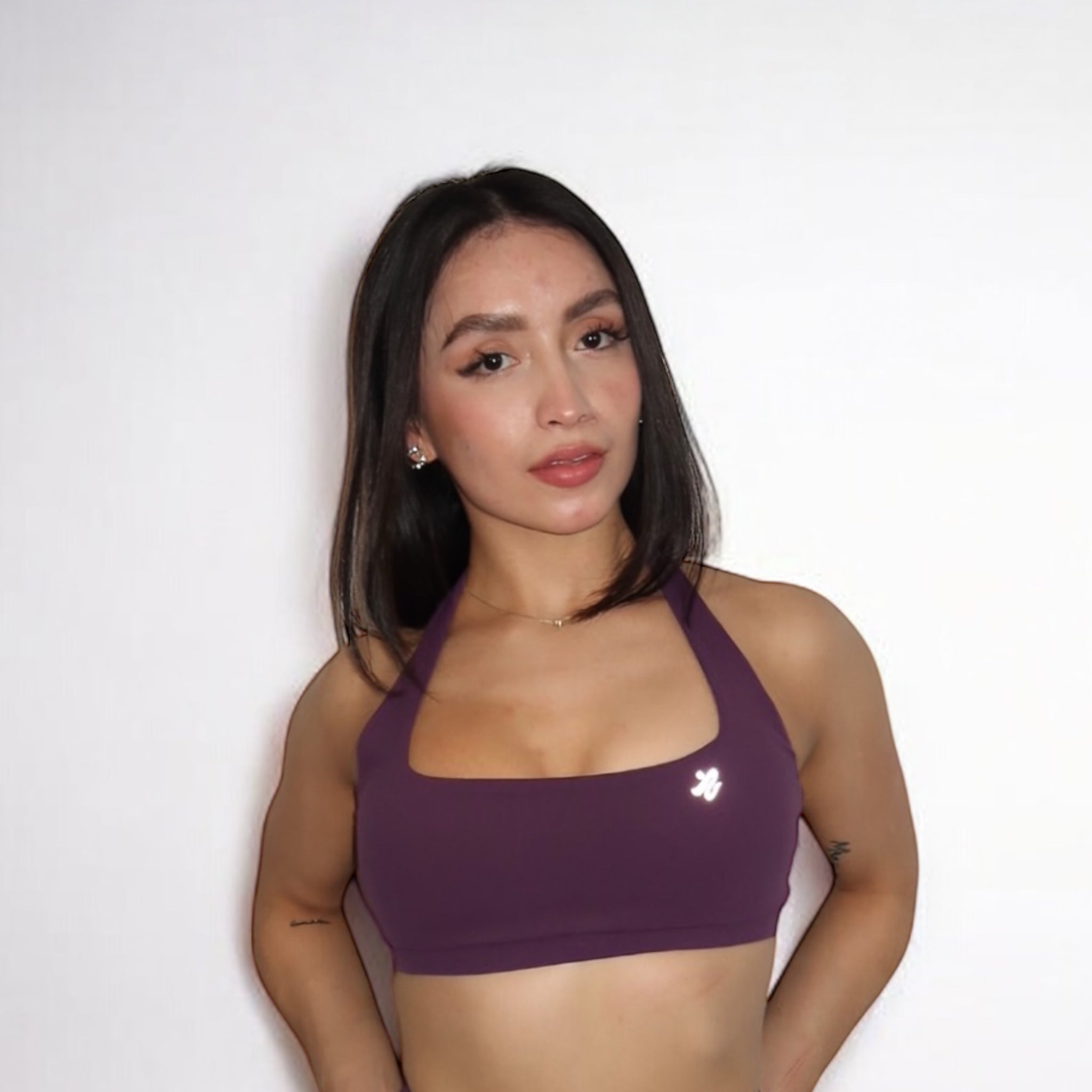 Essence Purple Sports Bra