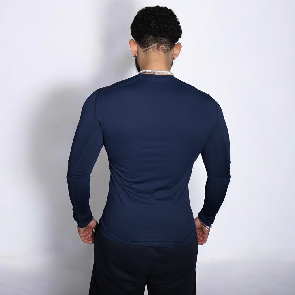 Blue Steel Muscle Long Sleeve