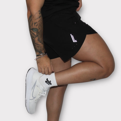 Black Flex Training Shorts