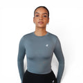 Form BlueGray Long Sleeve Top