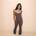 Brown Glow Up Jumpsuit
