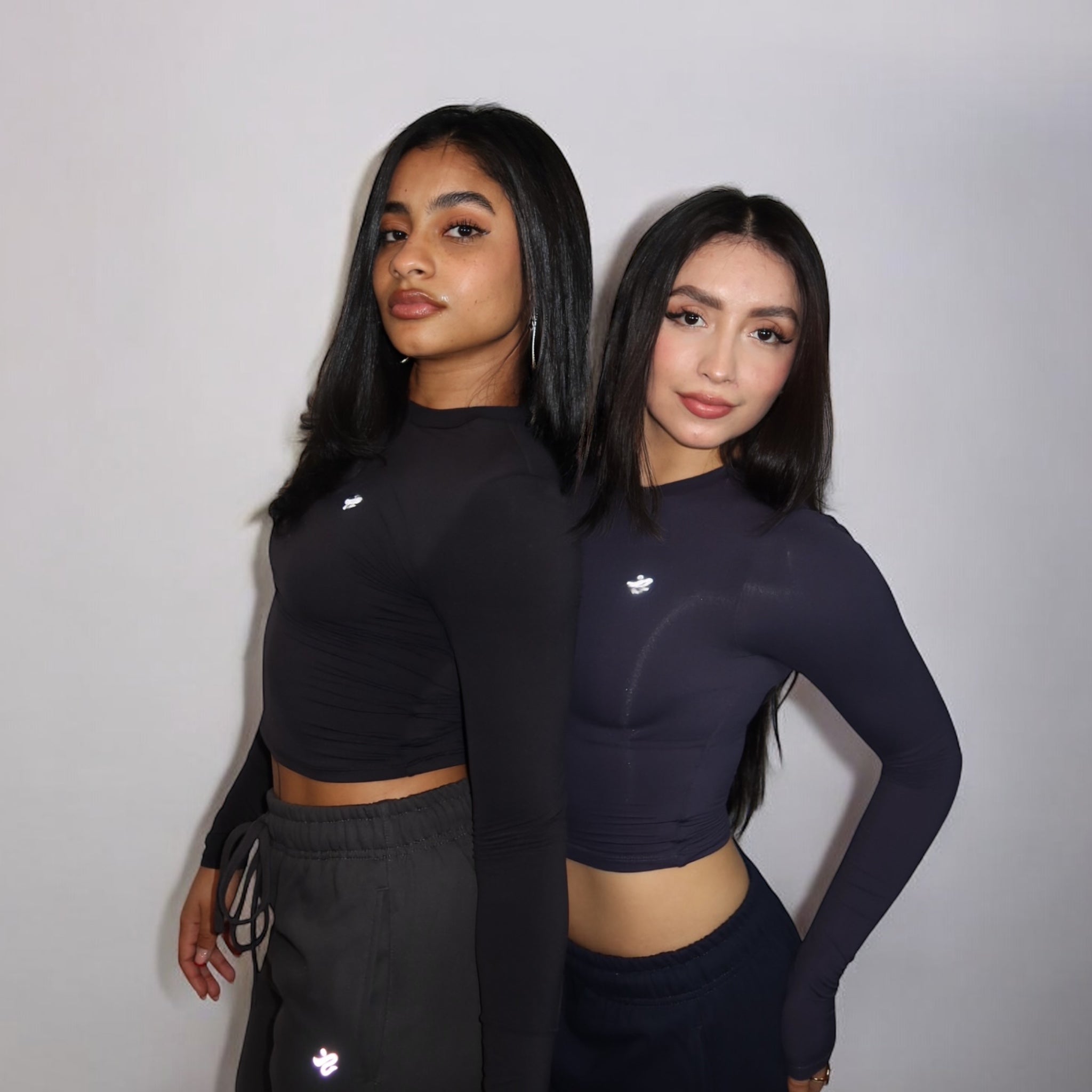 Form Black Long Sleeve Top