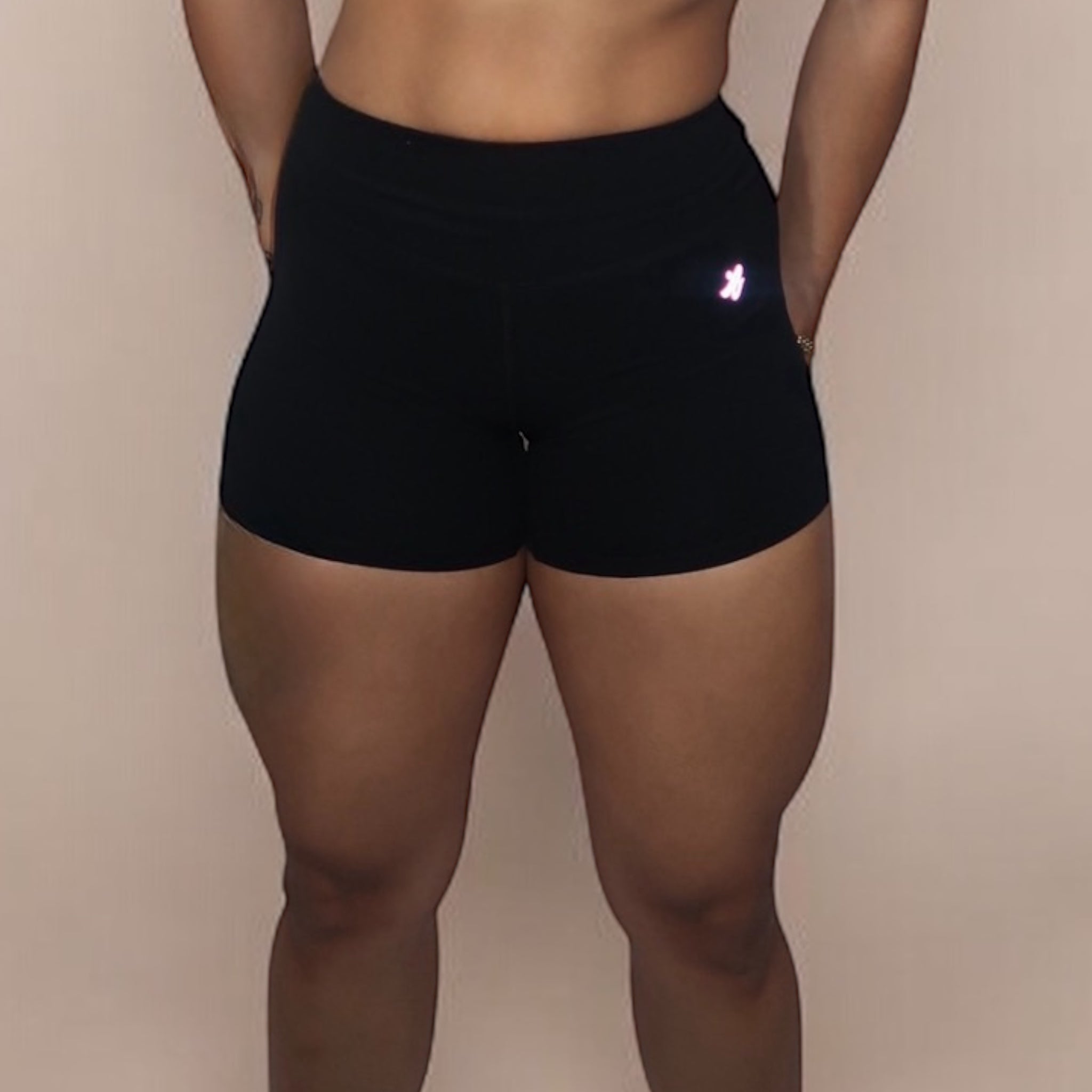 Essence Black Shorts