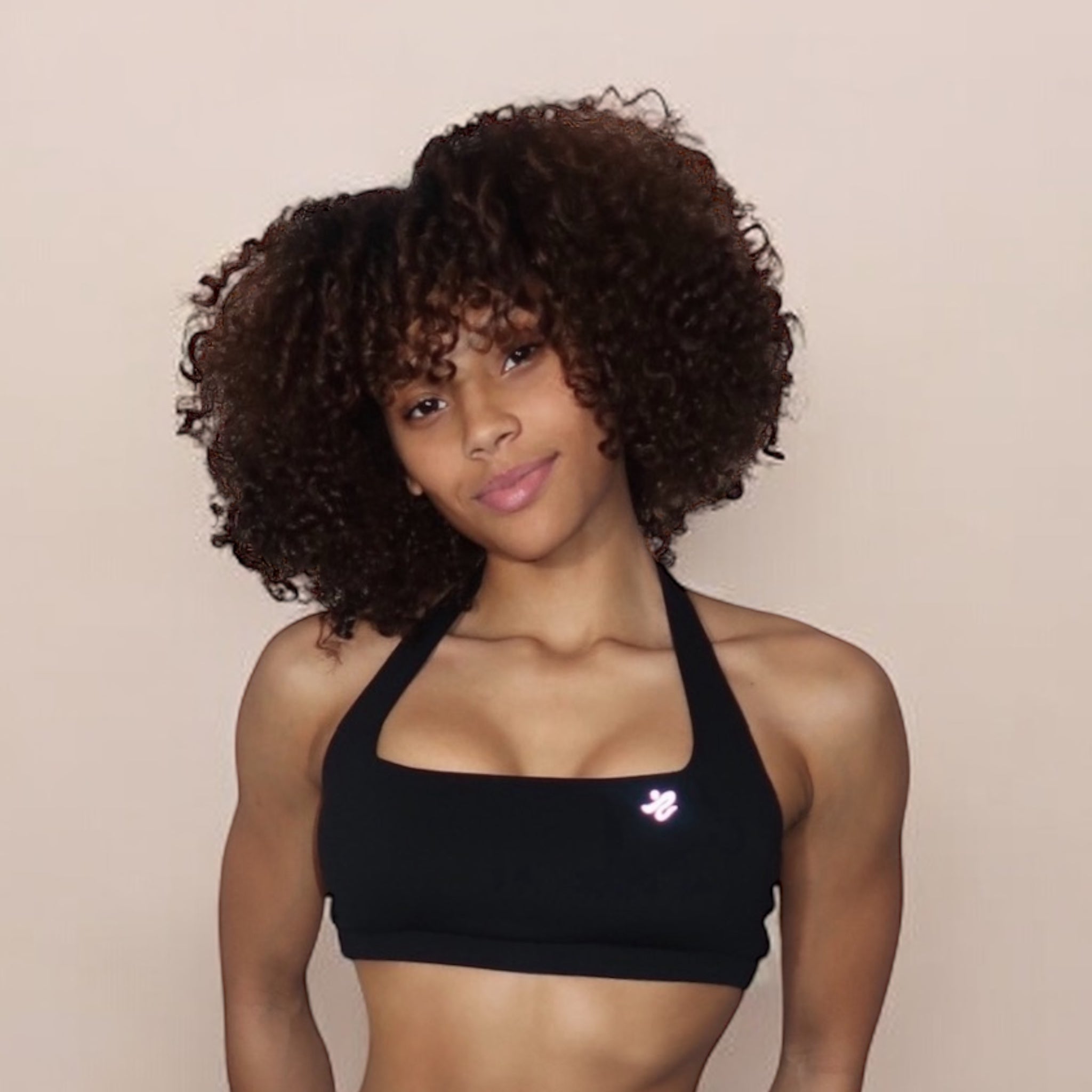 Essence Black Sports Bra