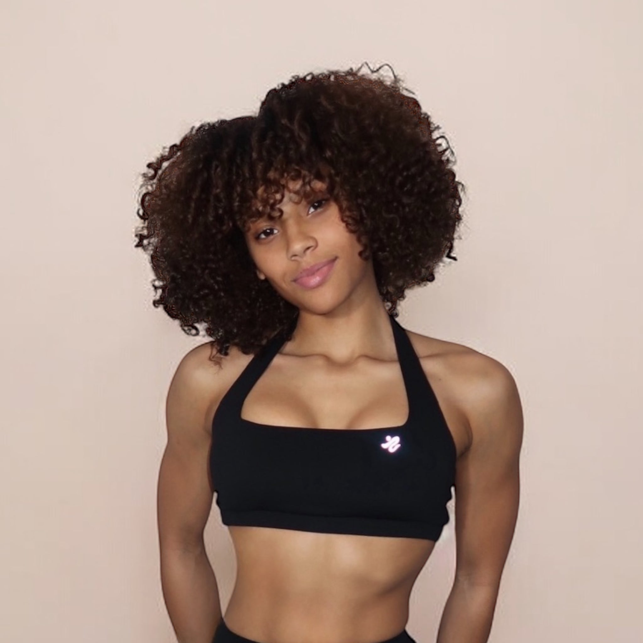 Essence Black Sports Bra