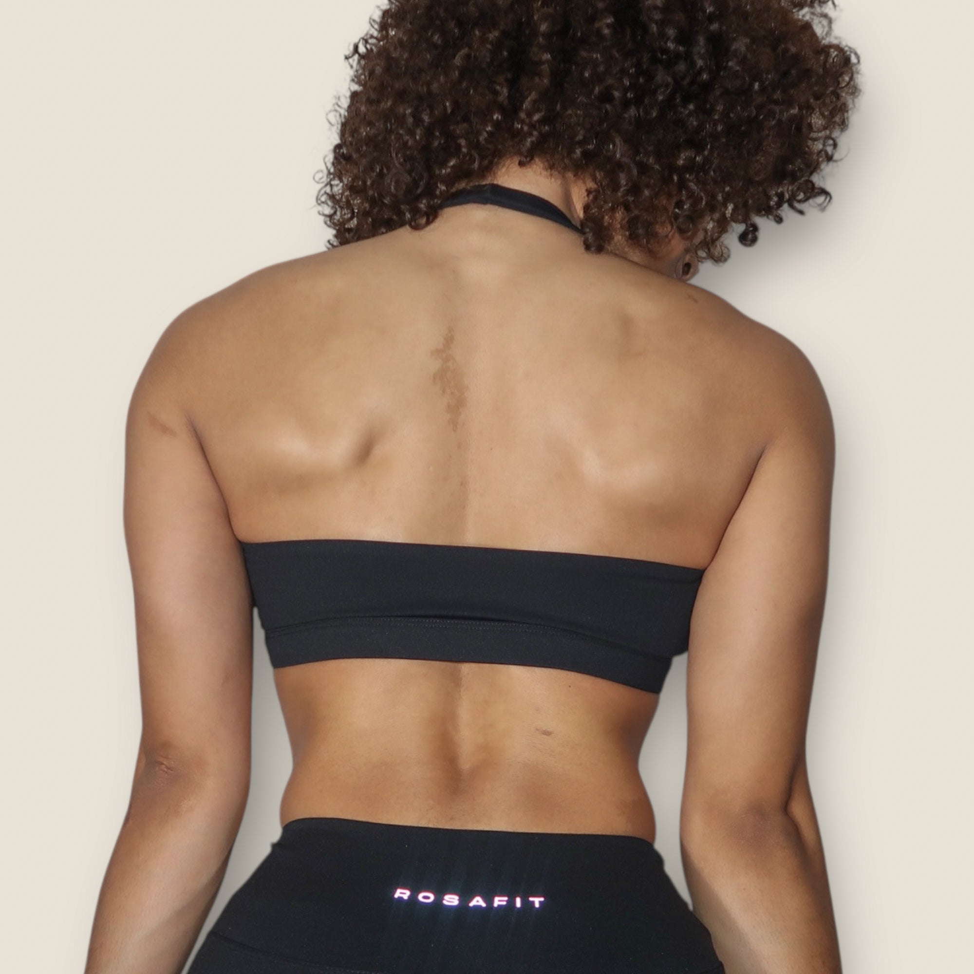 Essence Black Sports Bra