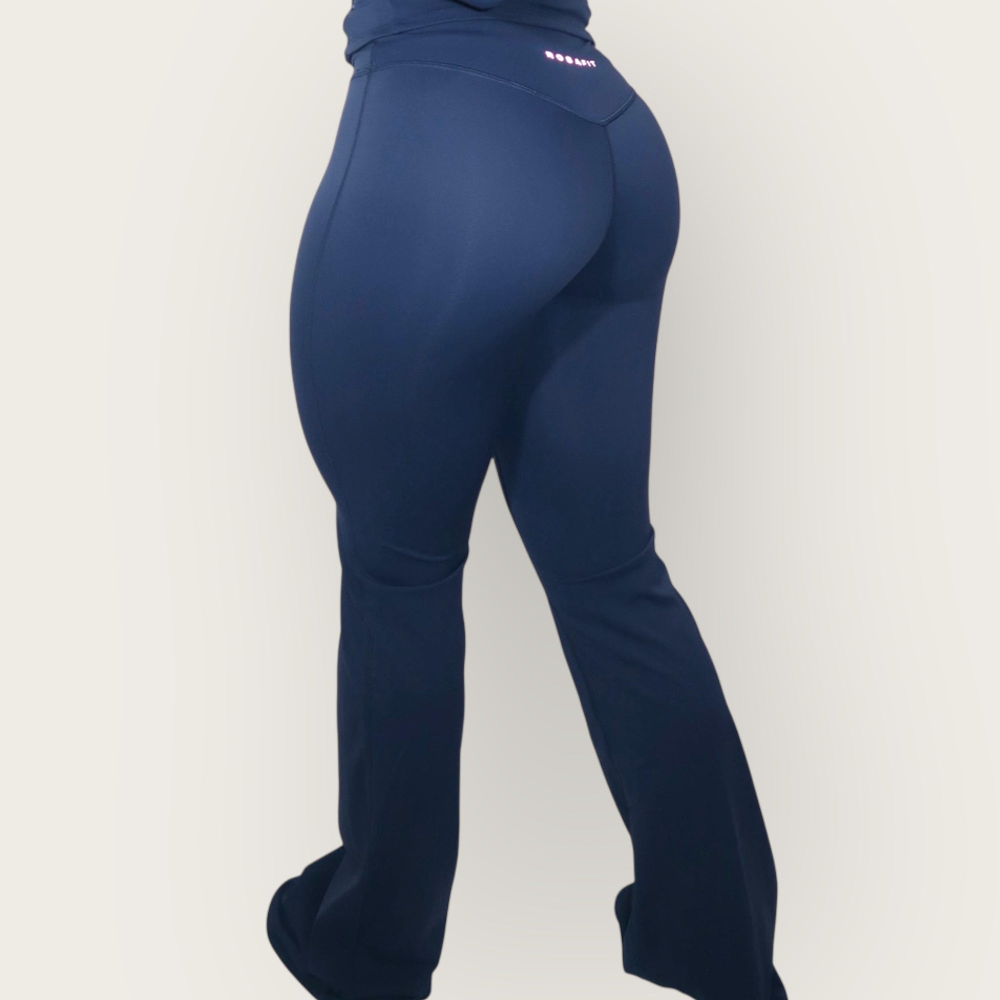 Flex Flare Blue Leggings