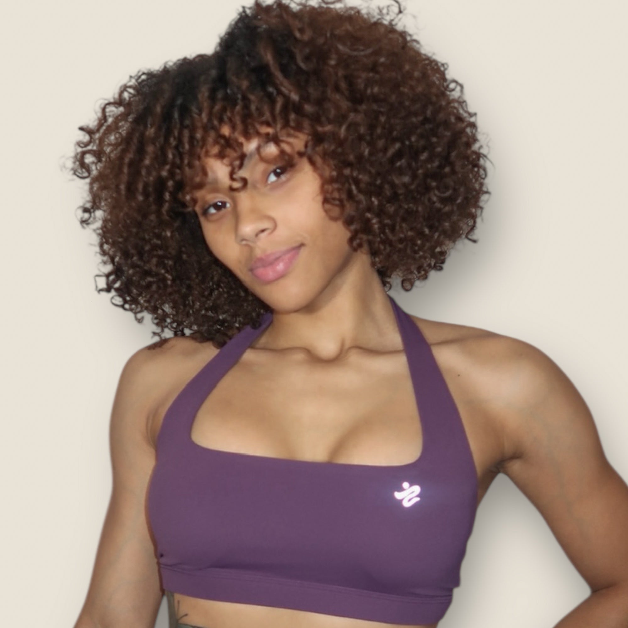 Essence Purple Sports Bra