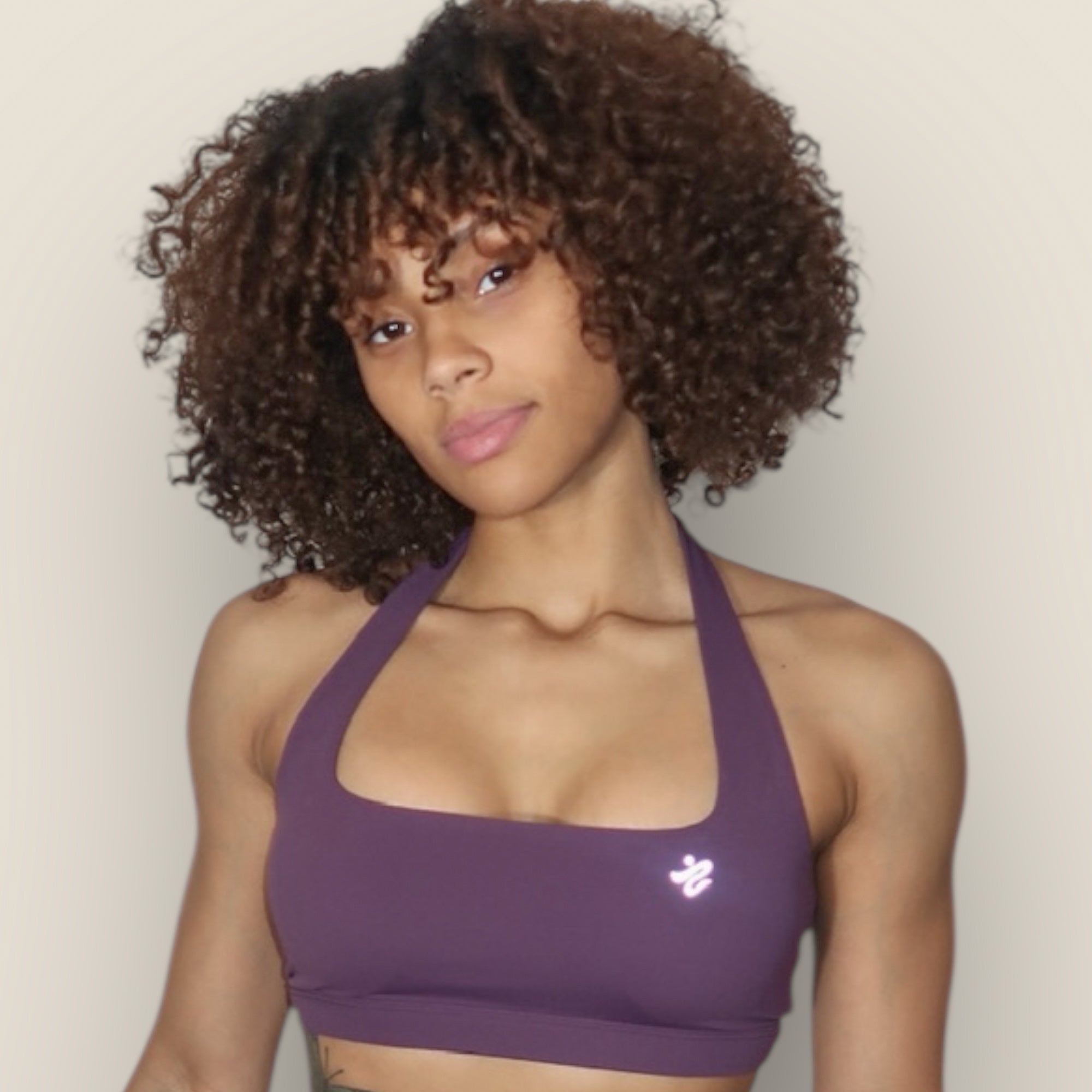Essence Purple Sports Bra